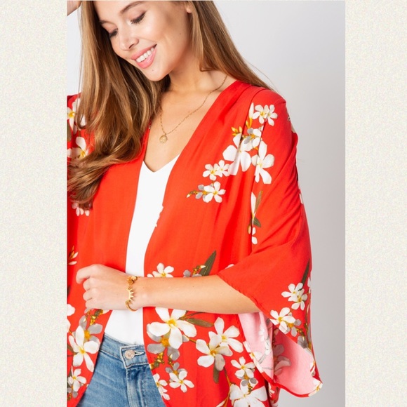 🔥 LAST 1!🔥 SMALL Marlee Floral Print Kimono - Picture 5 of 8